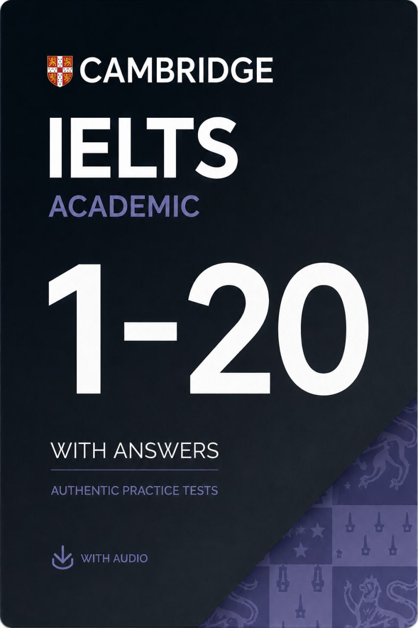Cambridge IELTS Academic 1-20 cover